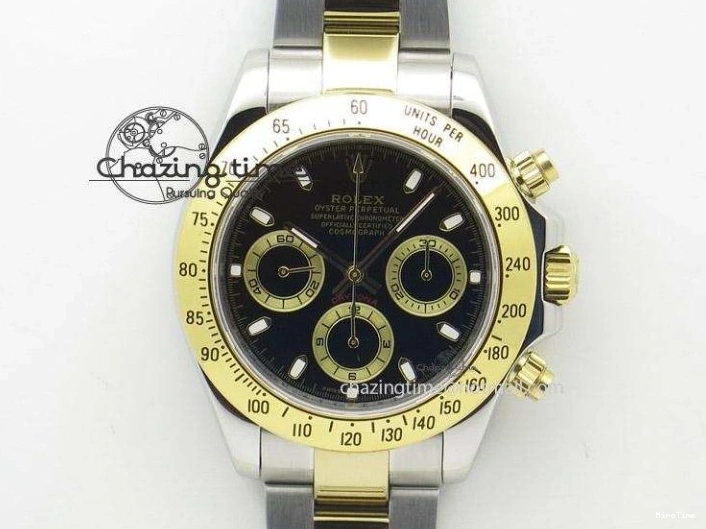 MiroTime 0212 Daytona 116509 Noob 1:1 Best Edition Meteorite Dial on SS Bracelet SA AllSeason 2014